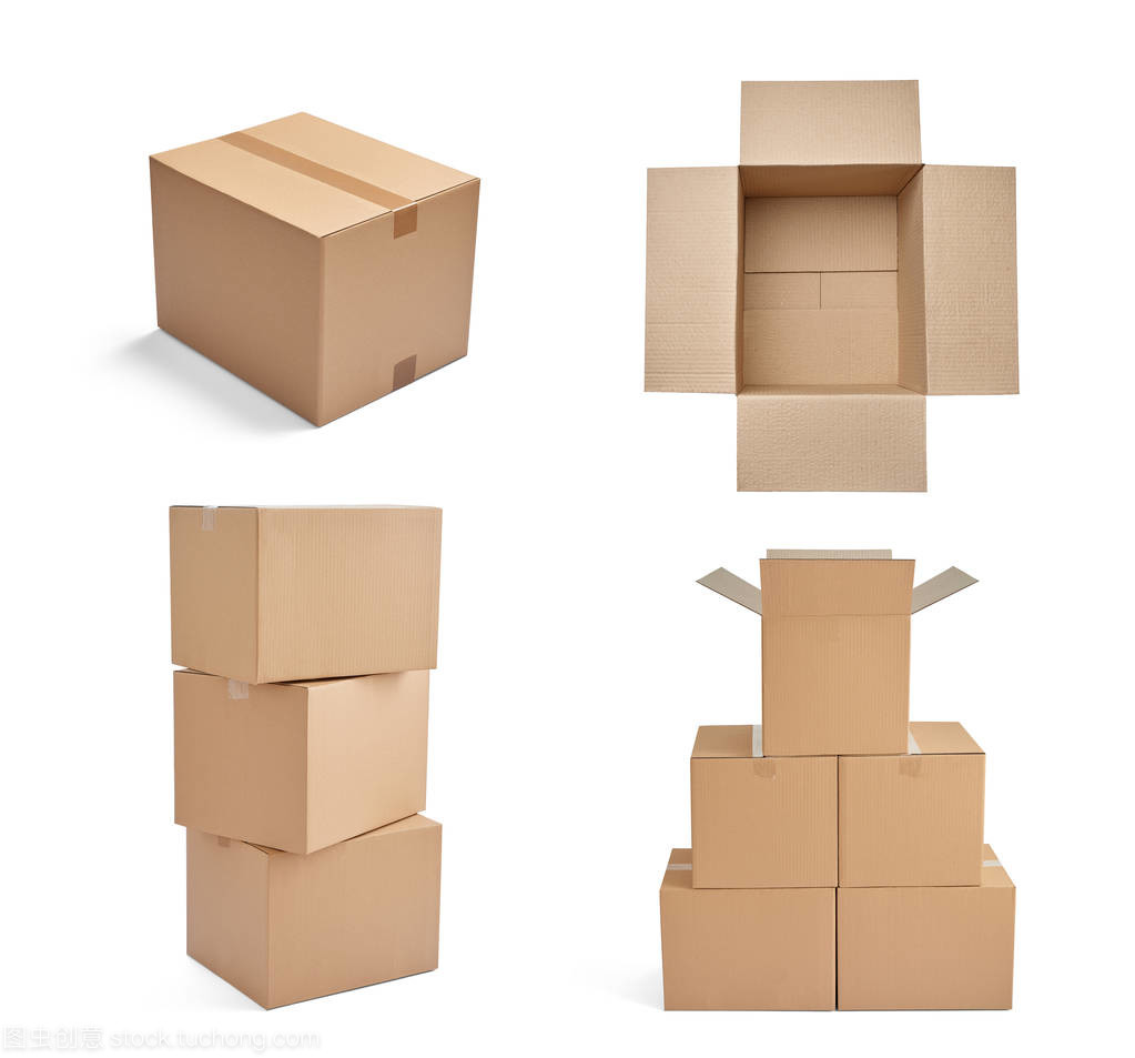紙箱之韻 白色背景下的堆疊美學(xué)